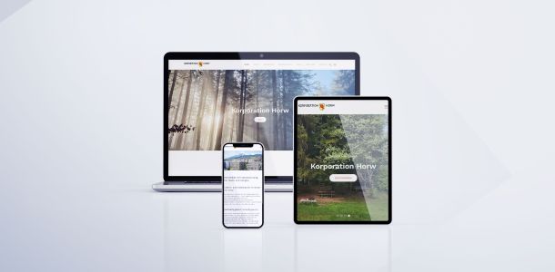 Frischer Wind im Netz: Die neue Website der Korporation Horw ist online